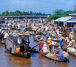 Car rental from Ho Chi Minh City to Can Tho Mekong Delta