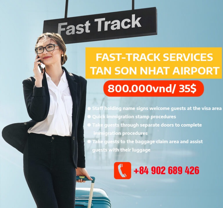TAN SON NHAT INTERNATIONAL AIRPORT FAST TRACK