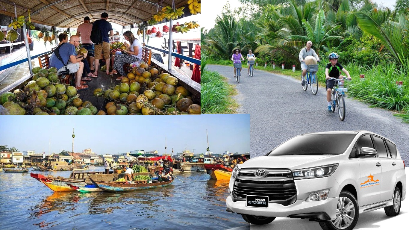 Private Car Ho Chi Minh City to Tan Phong Island Cai Lay Tien Giang