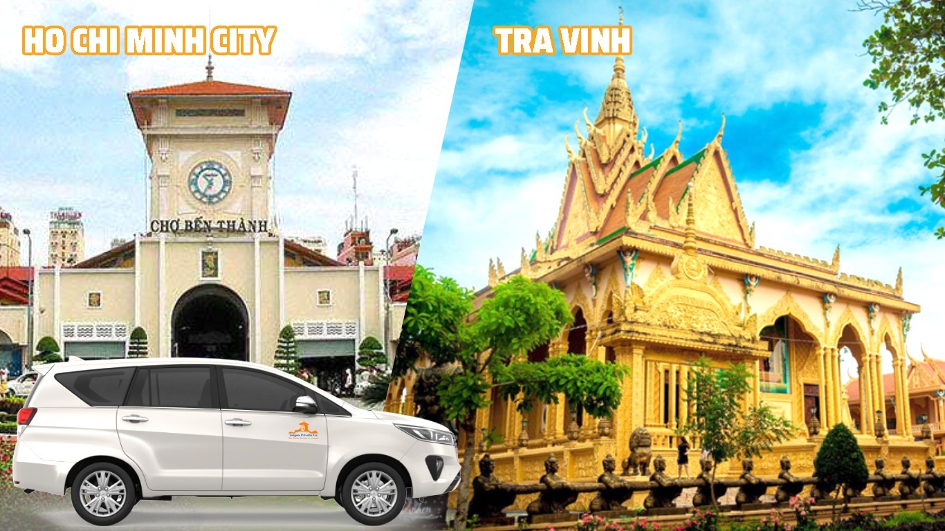 Private car Ho Chi Minh City to Tra Vinh - Soc Trang