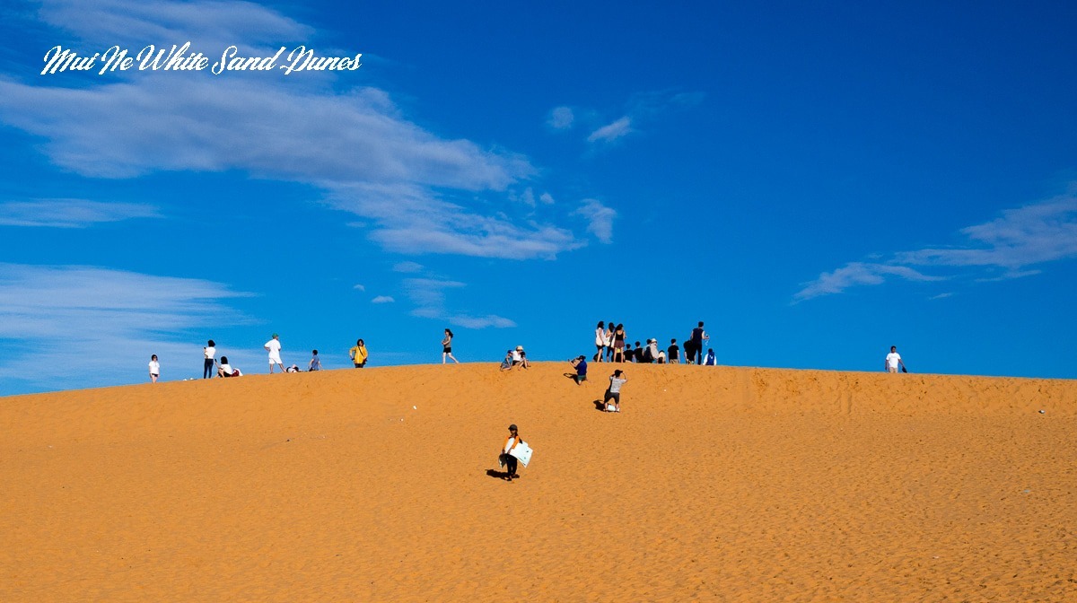 White Sand Dunes in Mui Ne