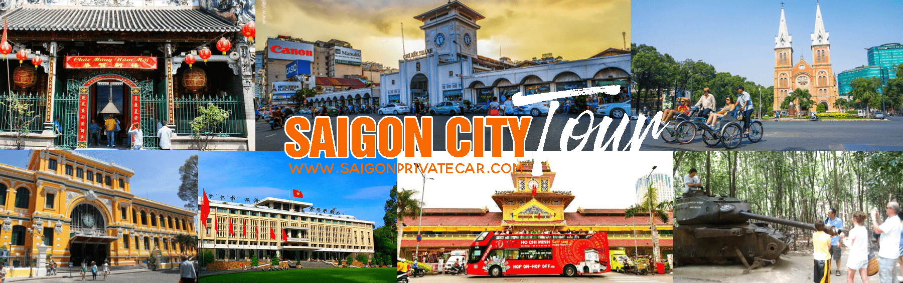 Saigon City Tour by Private Car